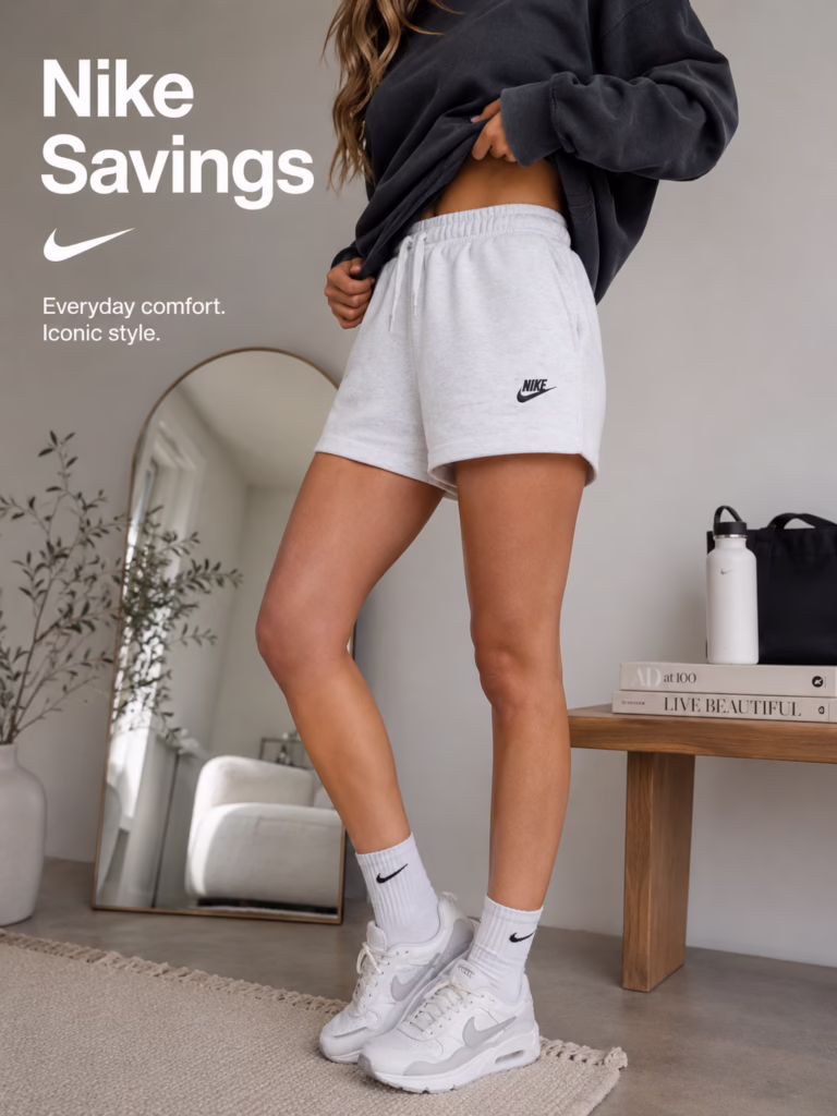 Nike fleece shorts