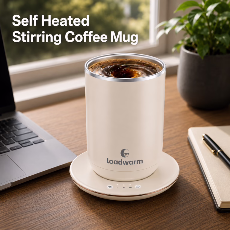 self-stirring electric mug