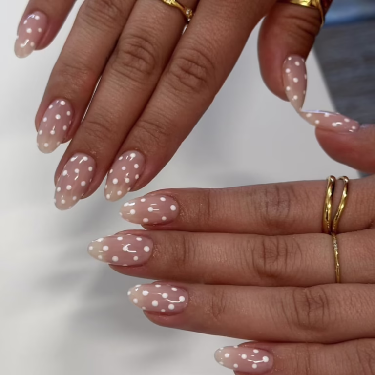 Polka Dot Press Ons