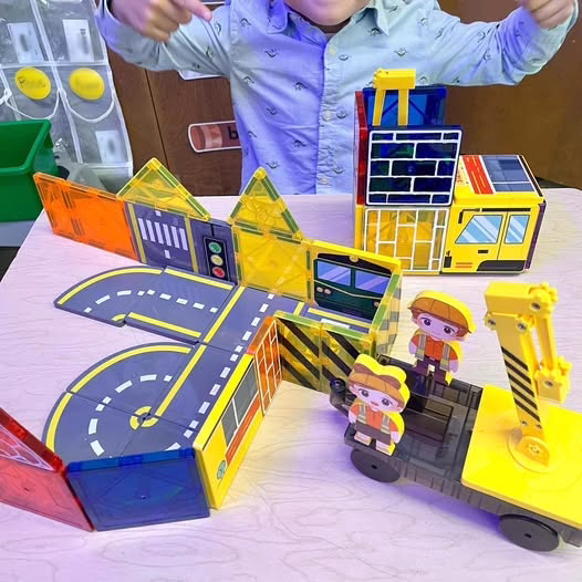 magnetic construction set