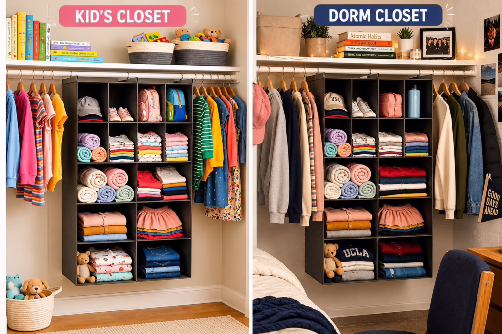 Ofiray-home 5 Tier Hanging Closet Organizer