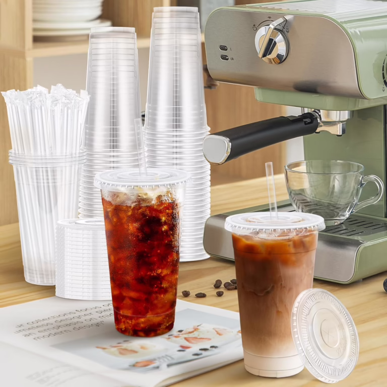 100 Pack Clear Cups