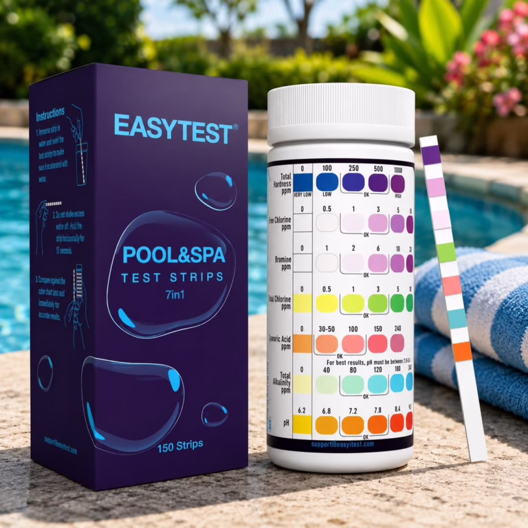 EASYTEST 7-Way Pool Test Strips