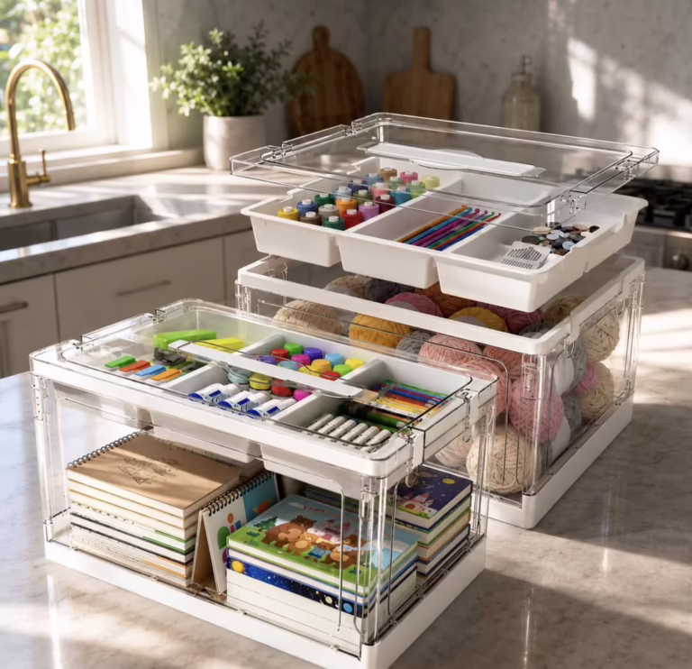 24QT Clear Craft Organizers