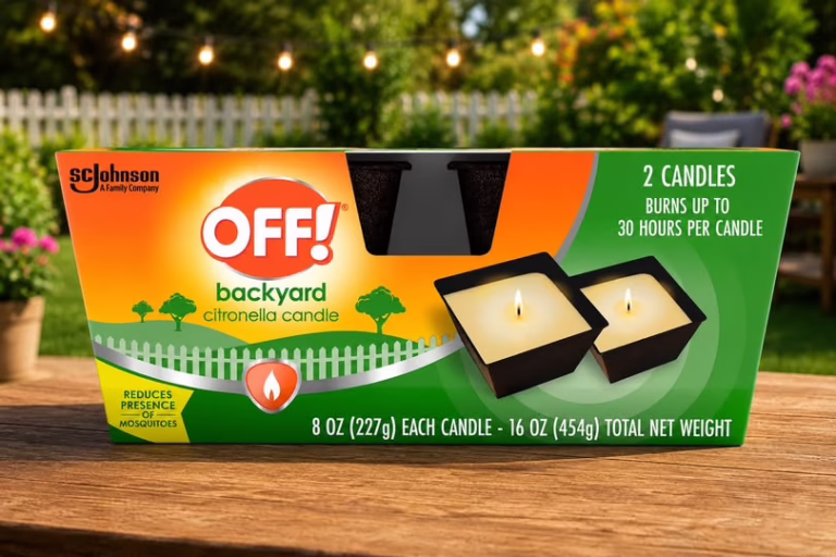 OFF! Citronella Candles