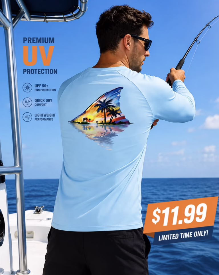 UPF 50+ outdoor shirts for him