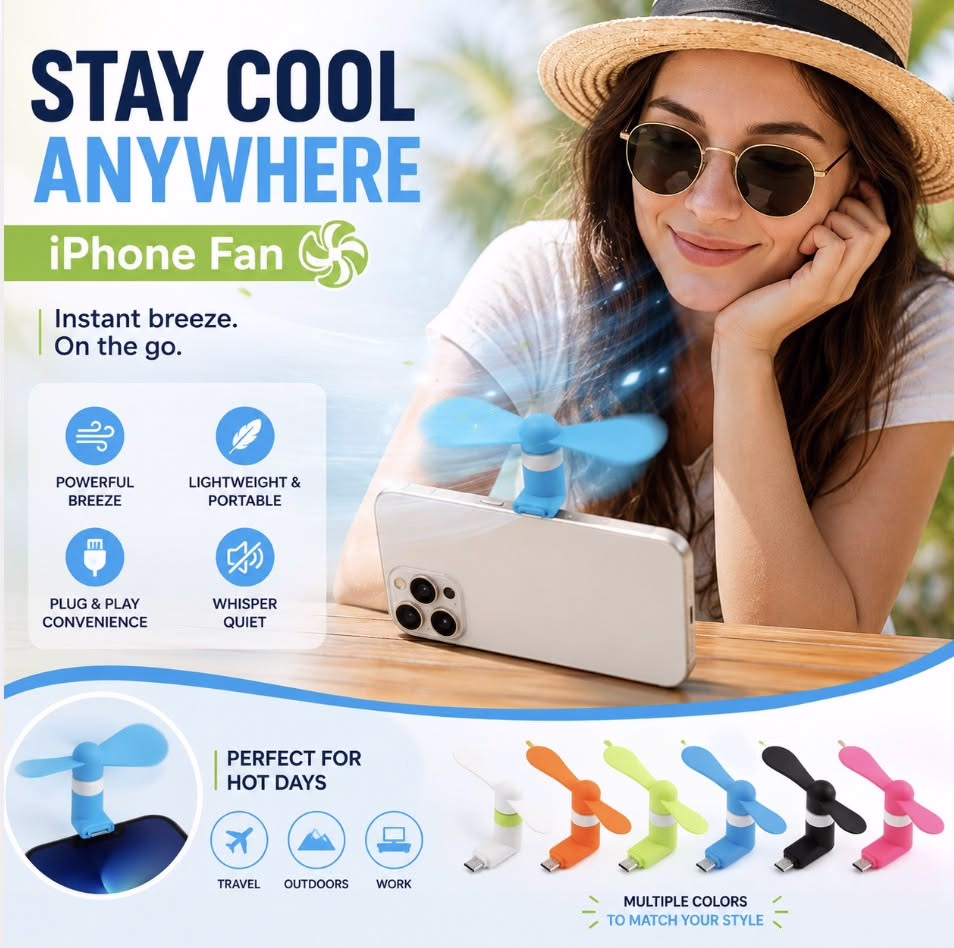 plug in phone fan