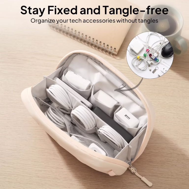 Quilted Tech Organizer
