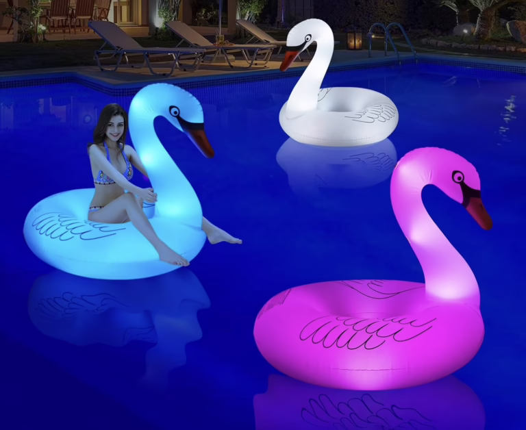 Solar Swan Floats