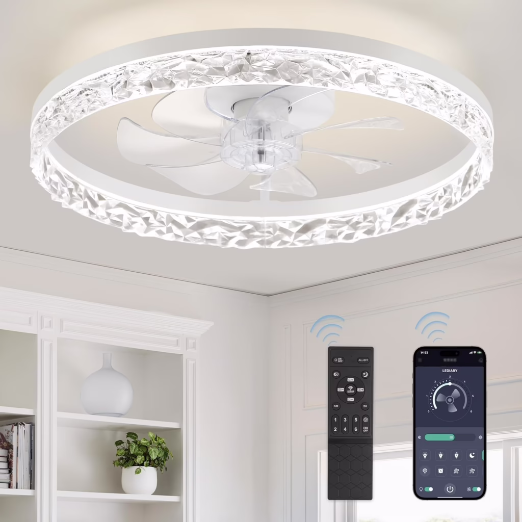 Modern Ceiling Fan with Remote