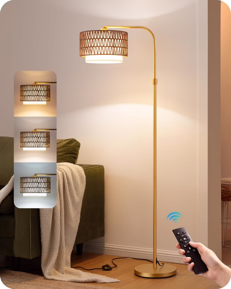Rattan Floor Lamp