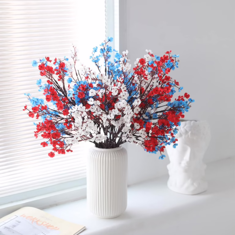 Patriotic Babys Breath
