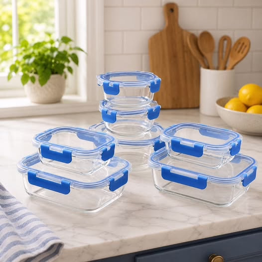Amazon Basics Glass Food Storage Containers!
