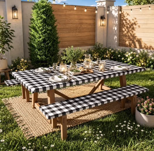 Smiry Picnic Table Cover