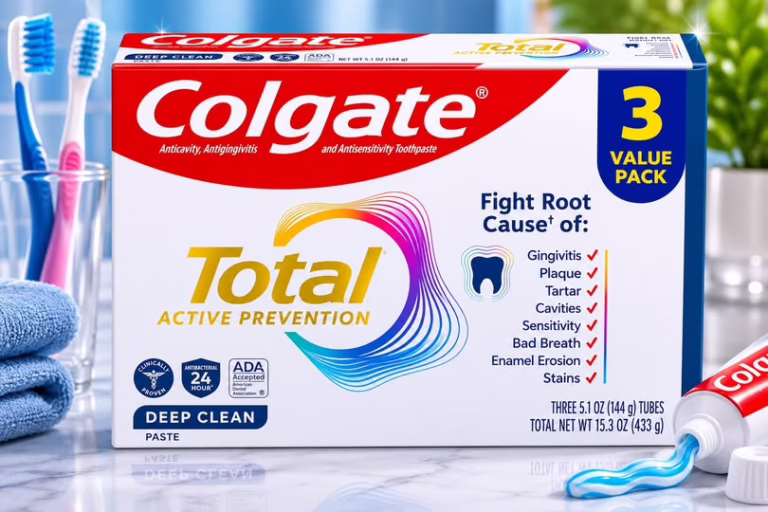 Colgate Total Active Prevention Deep Clean Toothpaste
