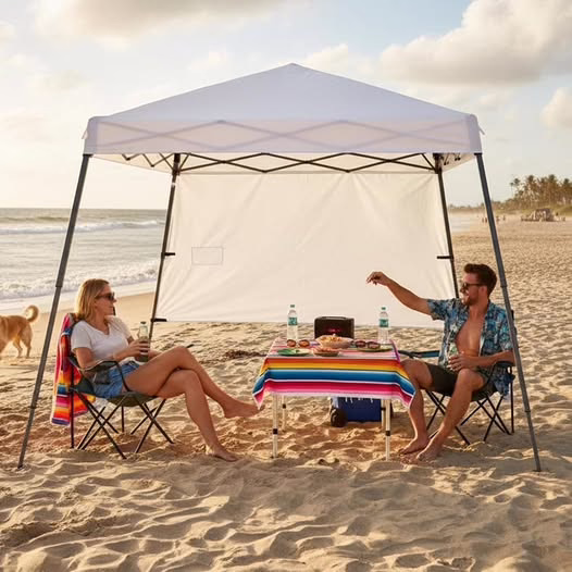 10×10 Slant Leg Canopy Tent!