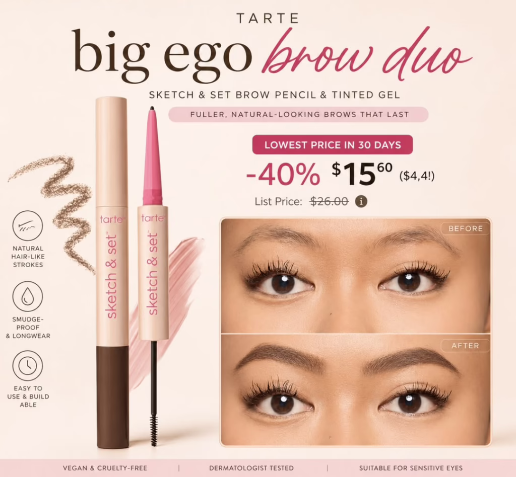 Tarte Big Ego Brow Duo