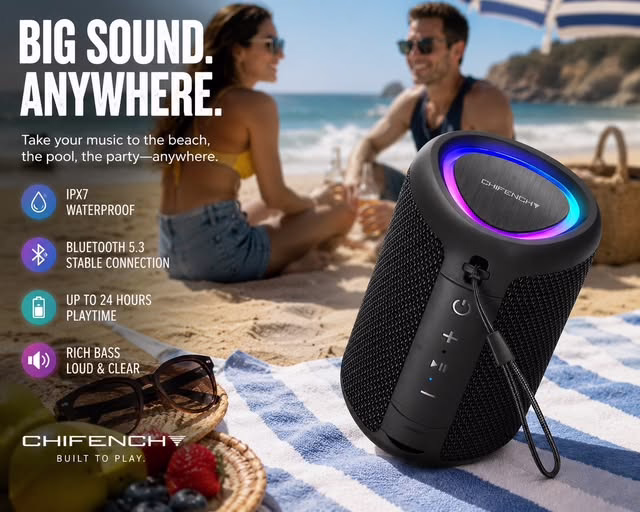Portable Bluetooth Speaker!