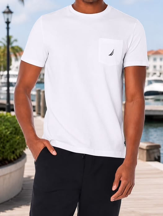 Nautica Men’s Classic Fit Pocket T-Shirt