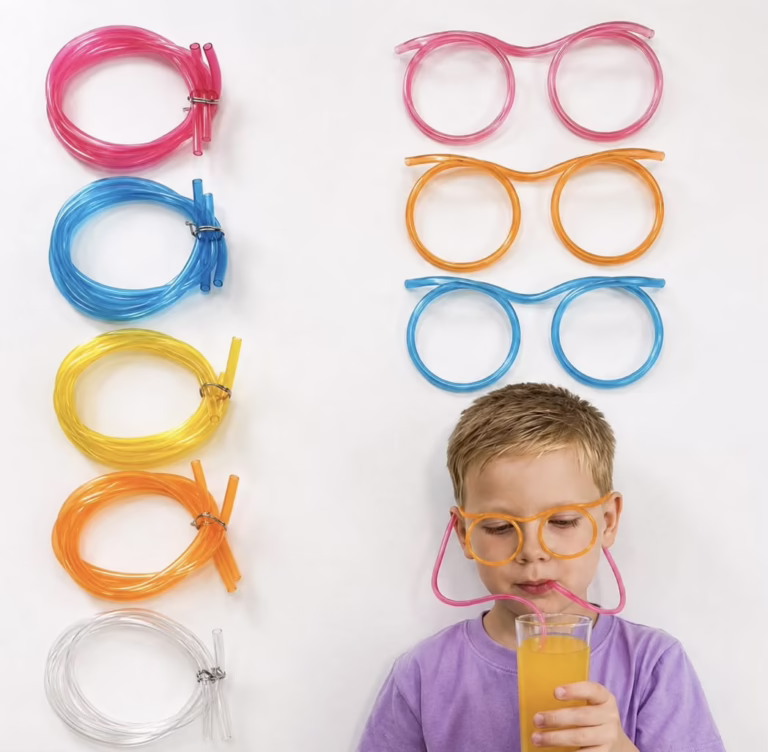 Silly Straw Glasses