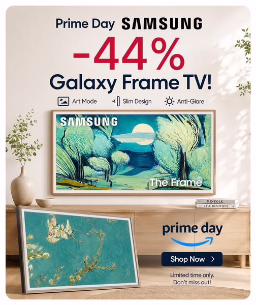 Samsung 55″ Frame TV