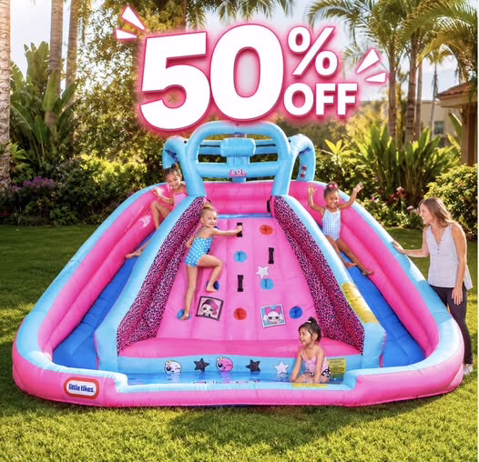 Inflatable River Race Water Slide