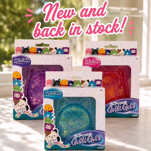 Squishmallows SLIMYGLOOP Gelli Gels
