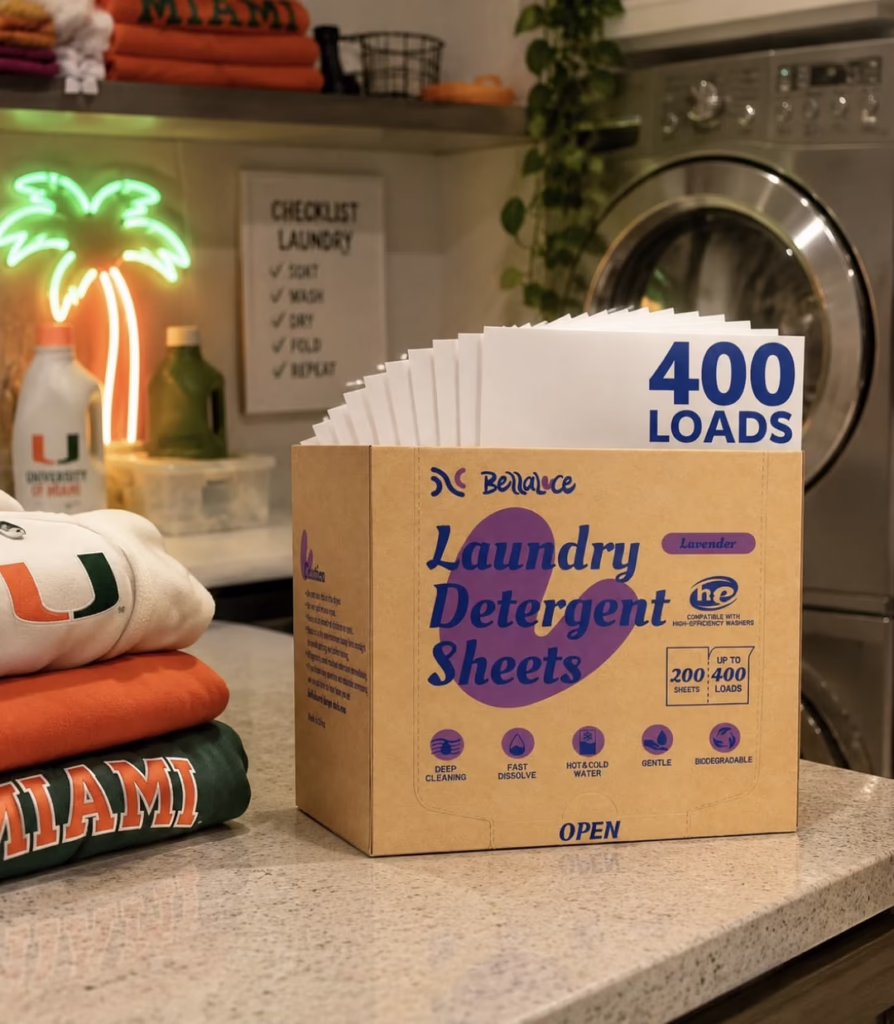 BellaLuce Laundry Detergent Sheets
