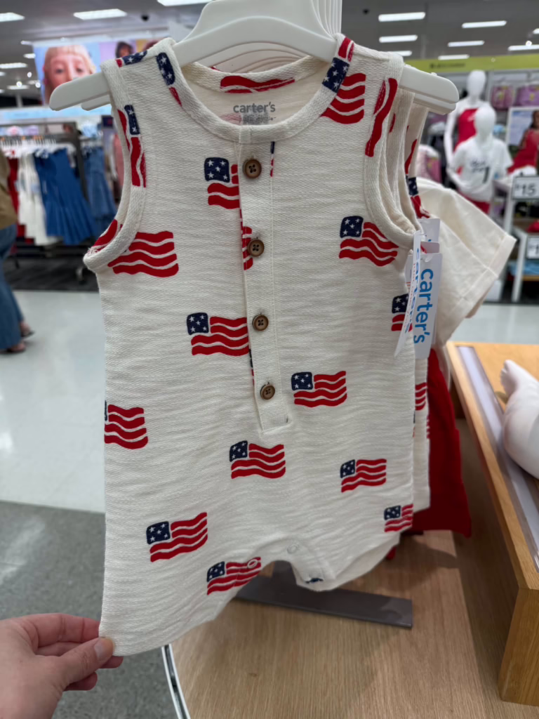 Baby Americana Romper