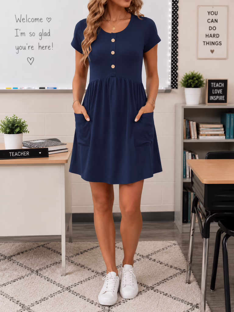 🍎 Teacher Dress Alert!
