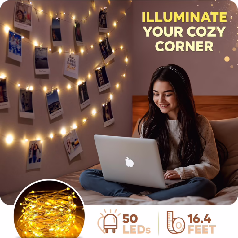 Photo-Clip String Lights