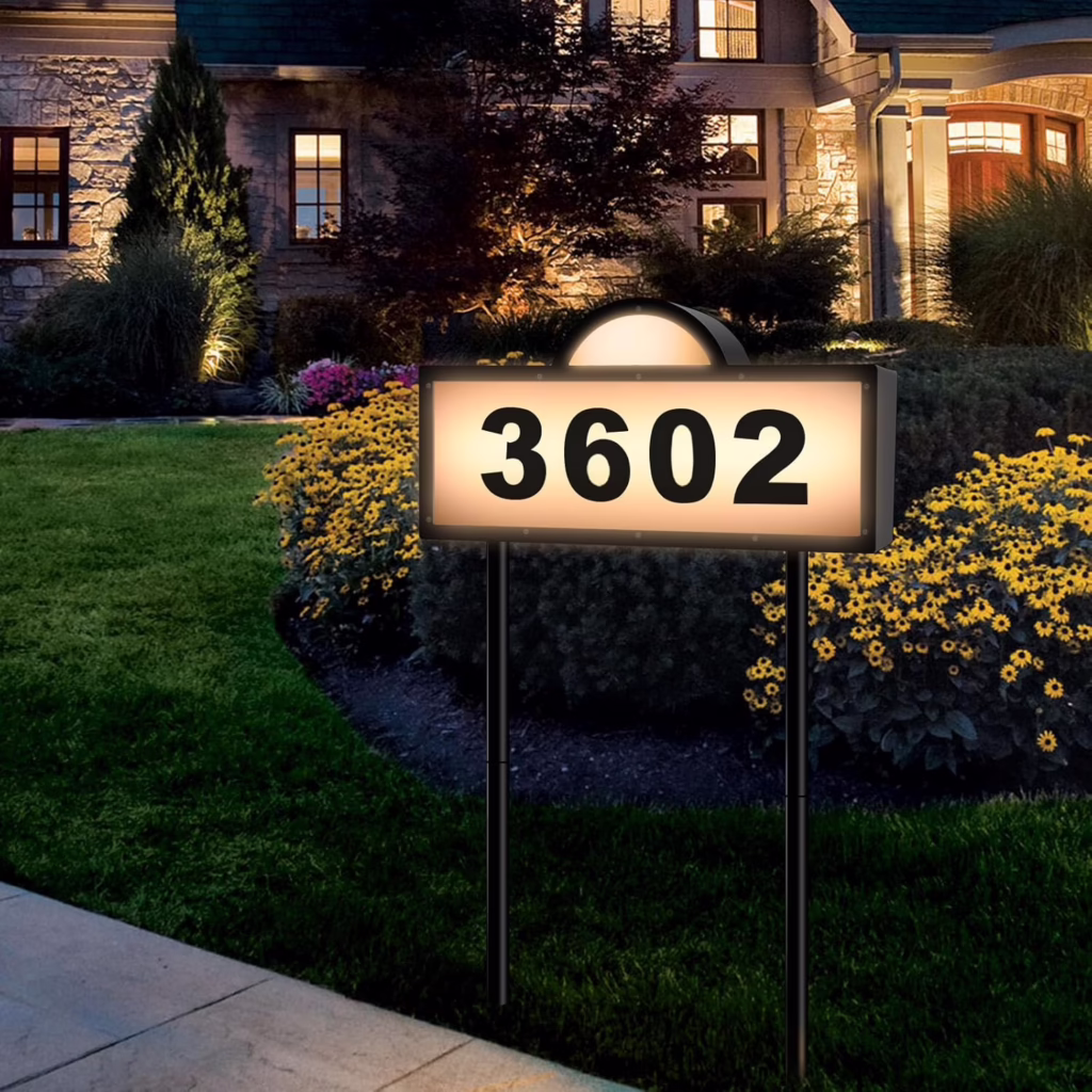 Address Sign