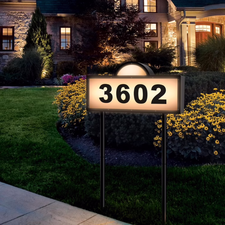 Address Sign