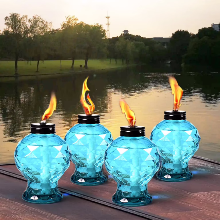 Tabletop Tiki Torches