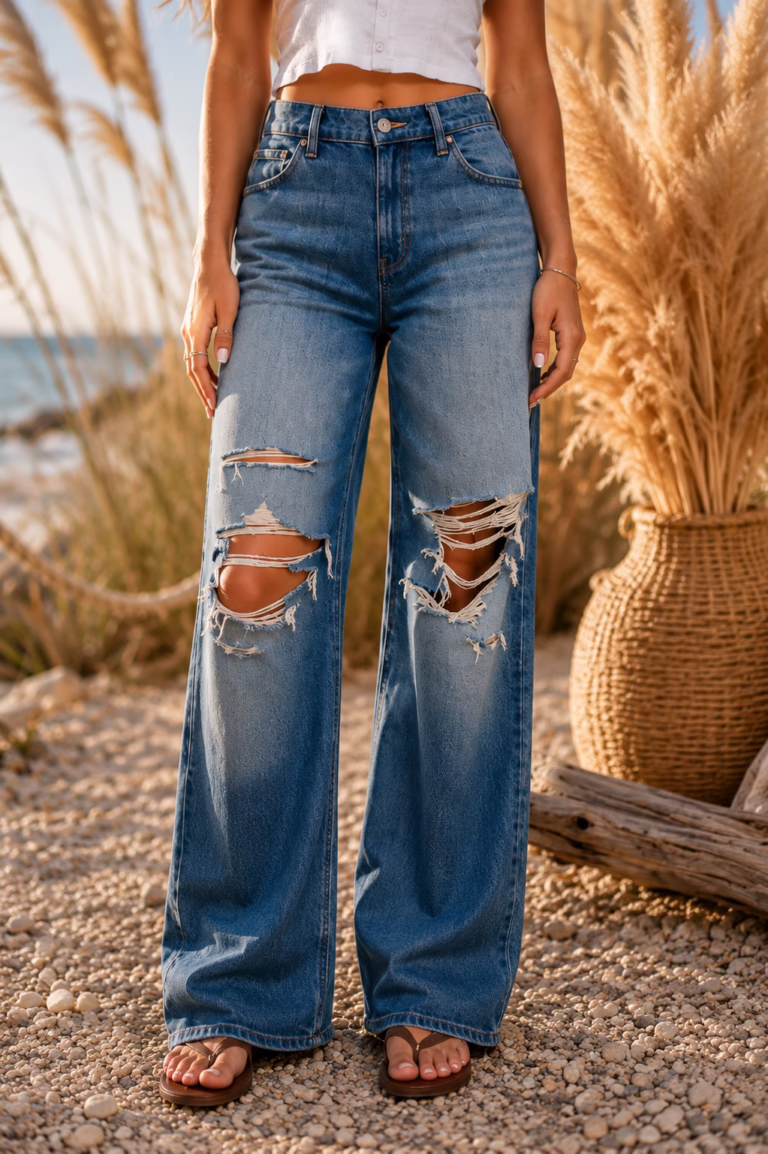 AE Stretch Baggy Jeans