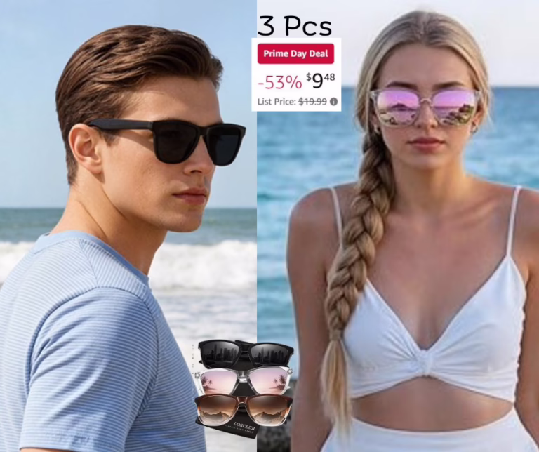 3 Pcs Polarized Sunglasses