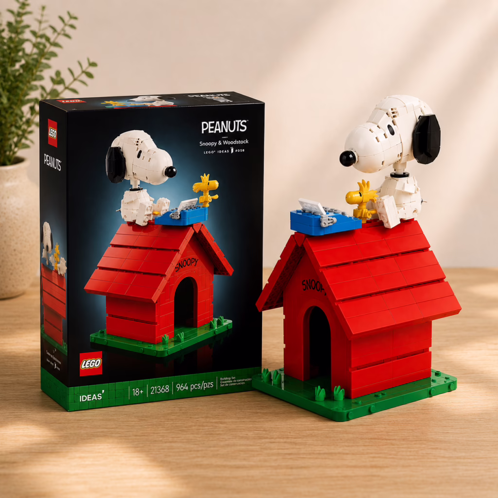 Lego Snoopy’s Doghouse