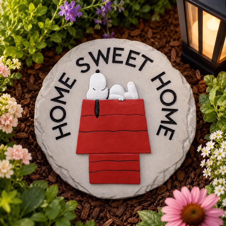 Snoopy Stepping Stone