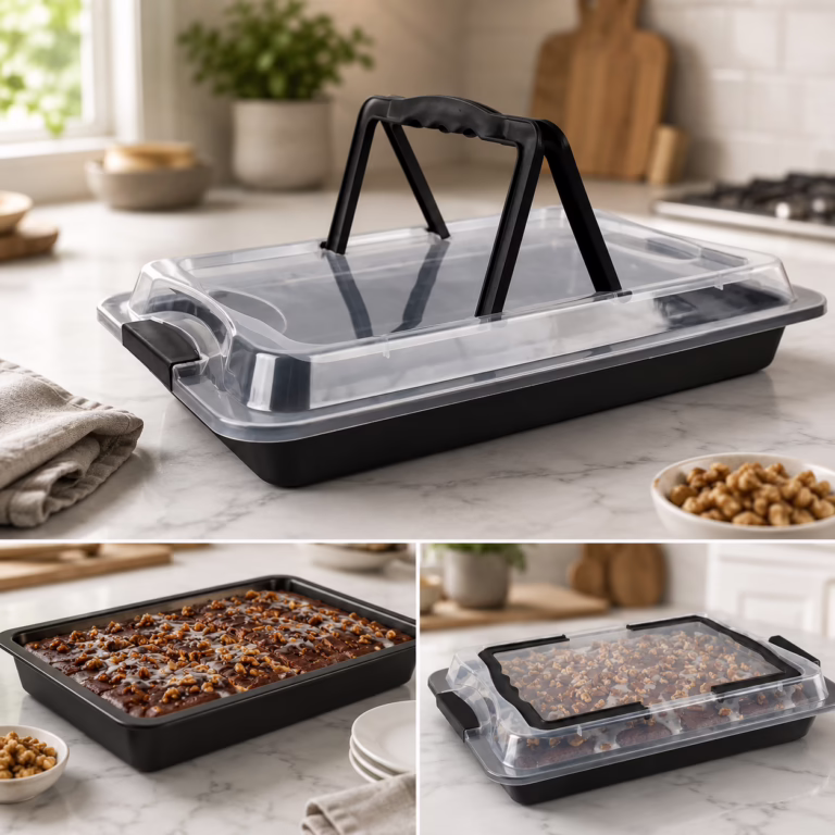 Sheet Cake Pan With Lid