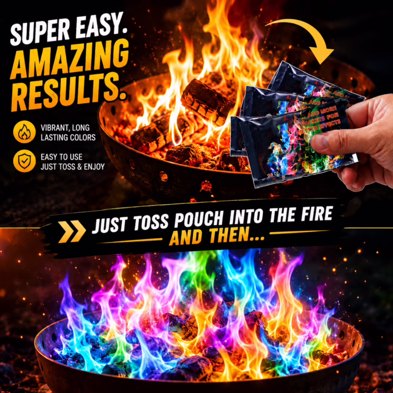 🔥 Color Changing Fire Fun