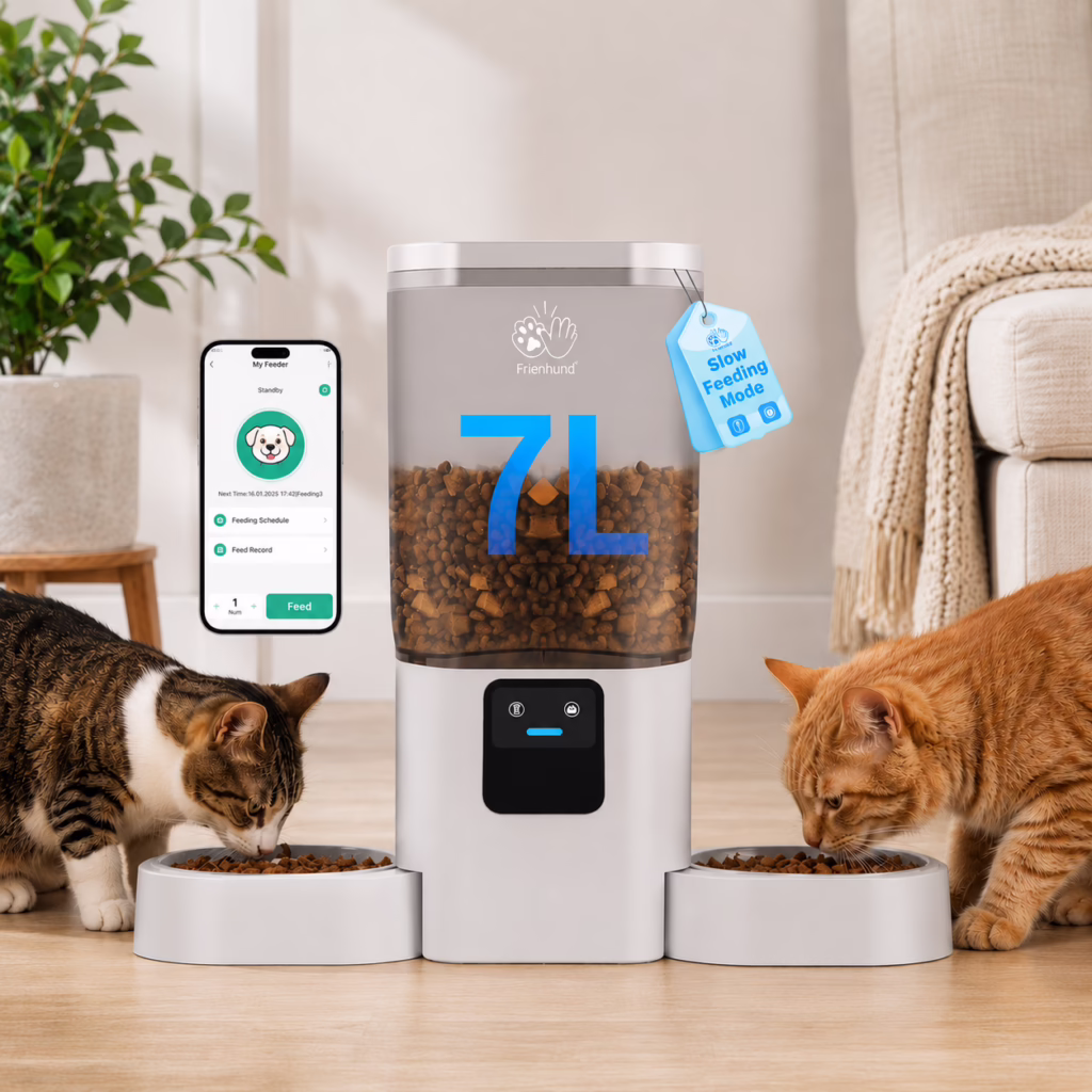 Dual Pet Feeder