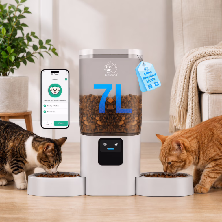 Dual Pet Feeder