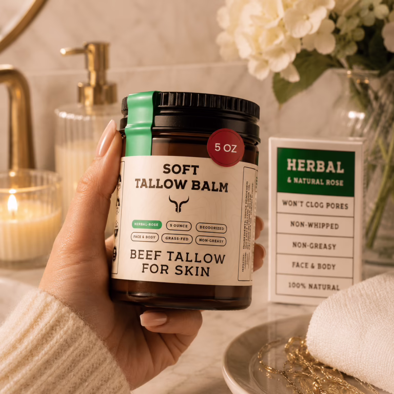 Beef Tallow For Skin