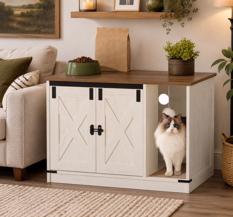Cat Liter Box Enclosure
