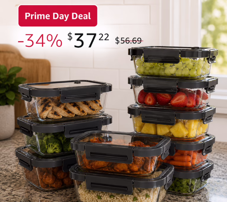 Glass Meal Prep Containers