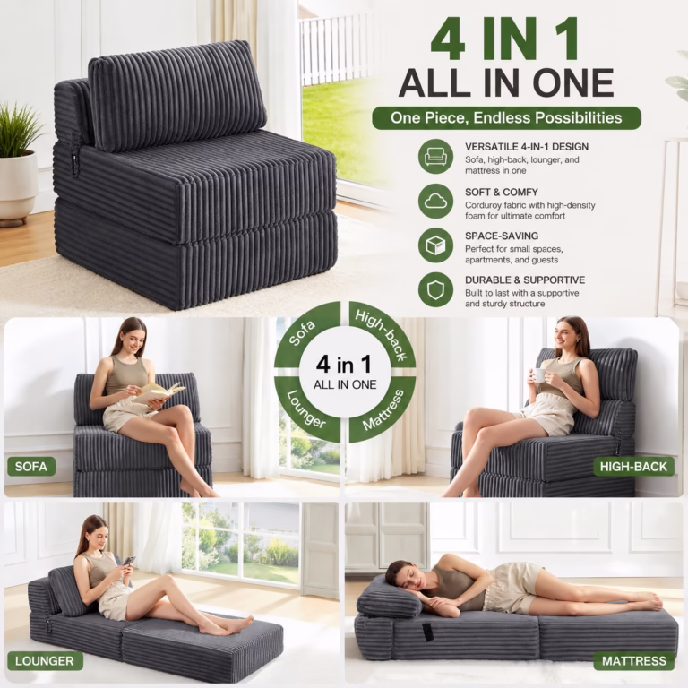 4-In-1 Sofa Bed