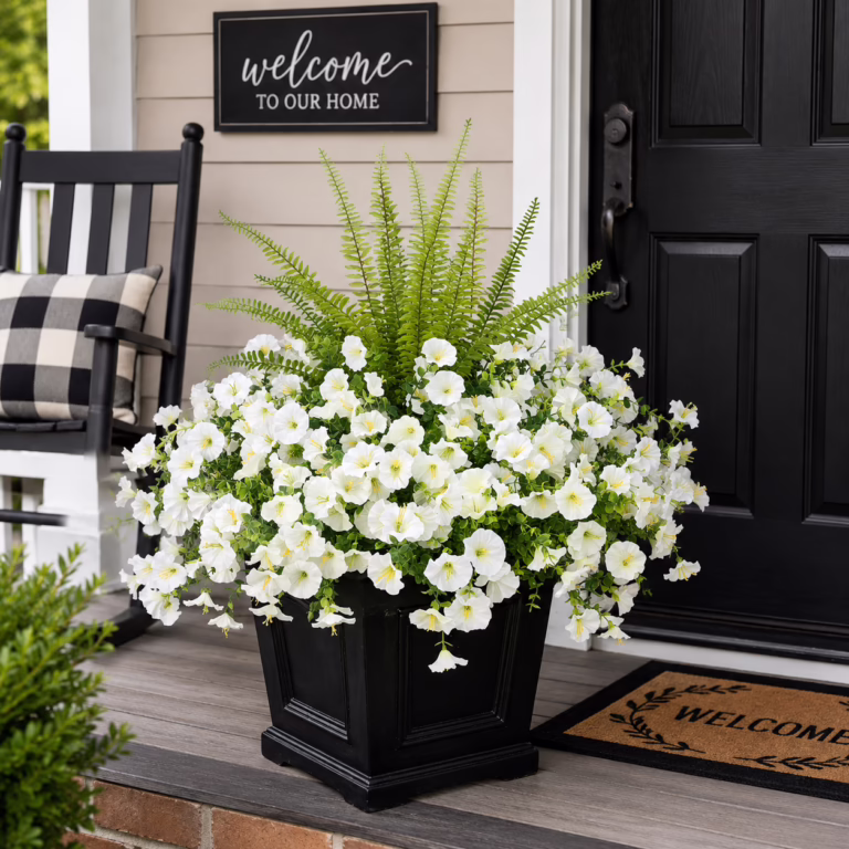 Beautiful Morning Glory Faux Flowers