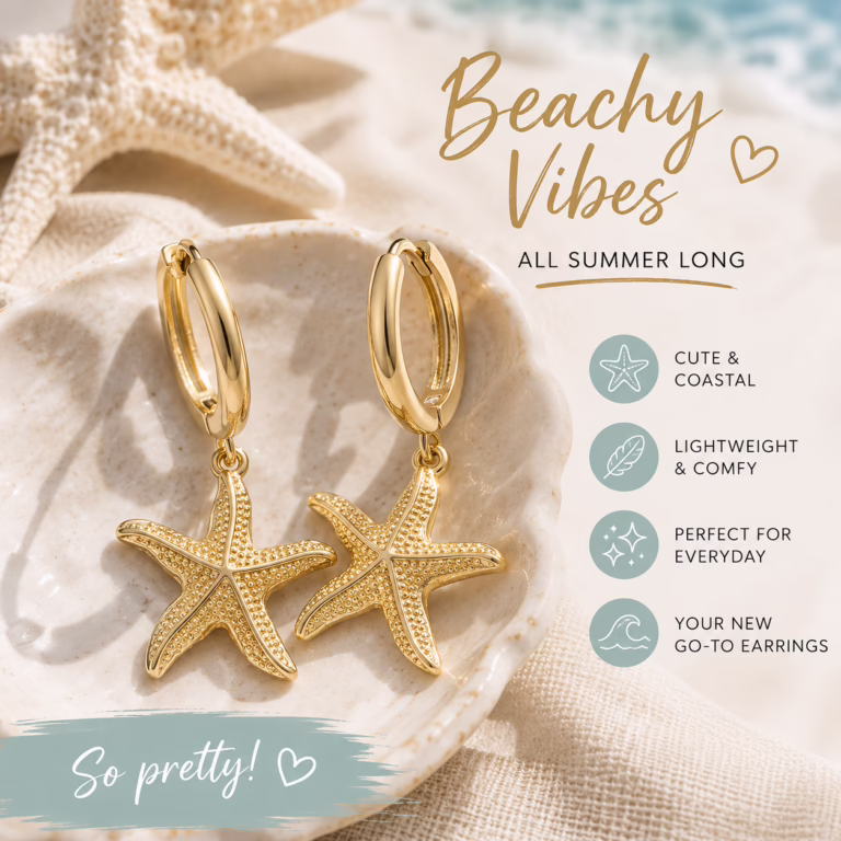 Starfish Earrings