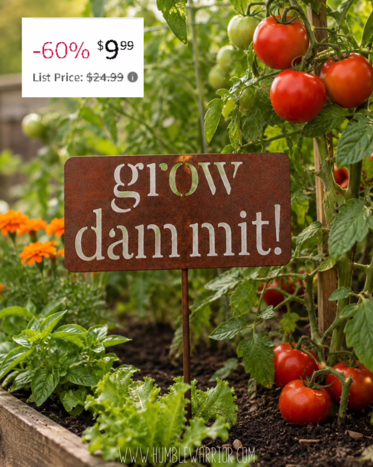 Hilarious Garden Sign