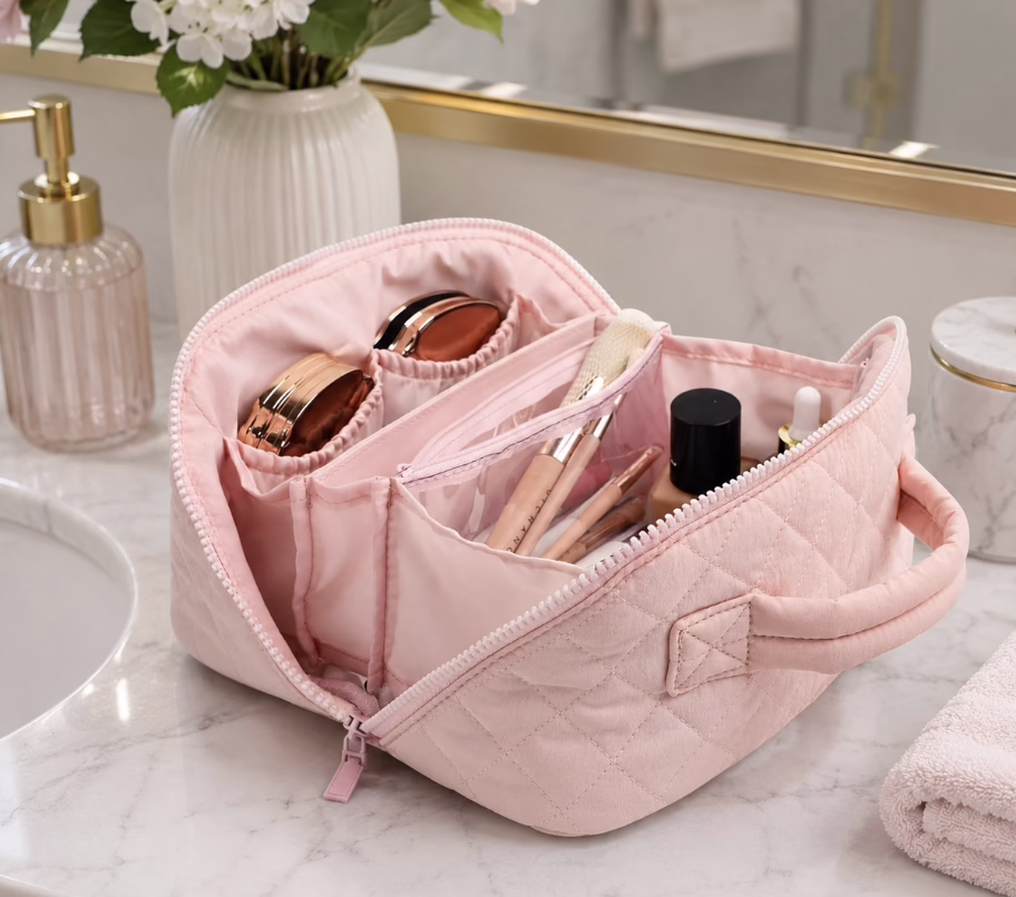 Travel makeup bag!